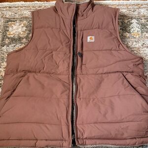 Carharrt Montana Vest, insulated and reversible. Very gently used